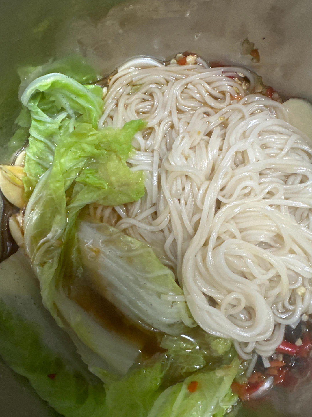 蒜面条