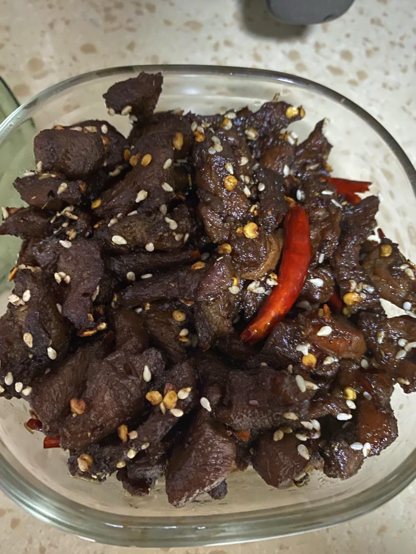 冷吃牛肉条，深夜的灵魂！过瘾！