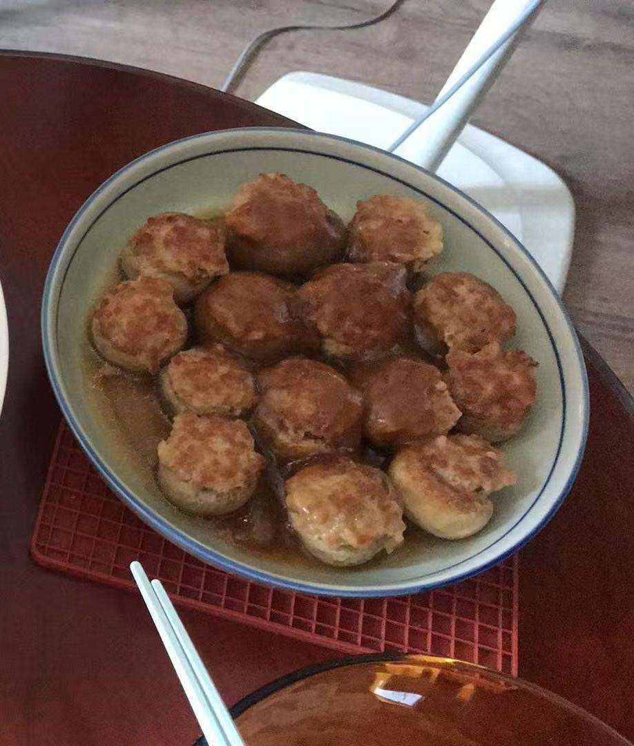 肉酿蘑菇