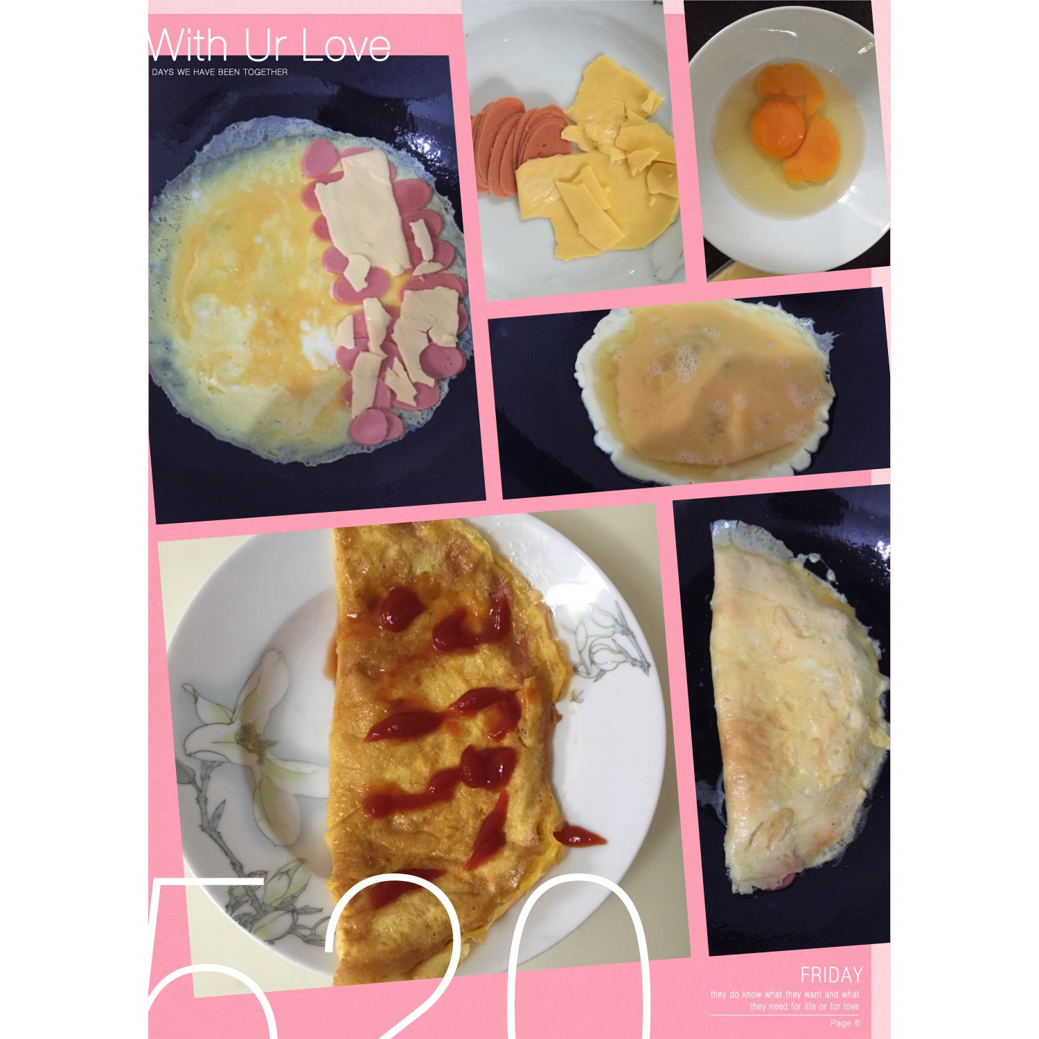 早餐鸡蛋卷
