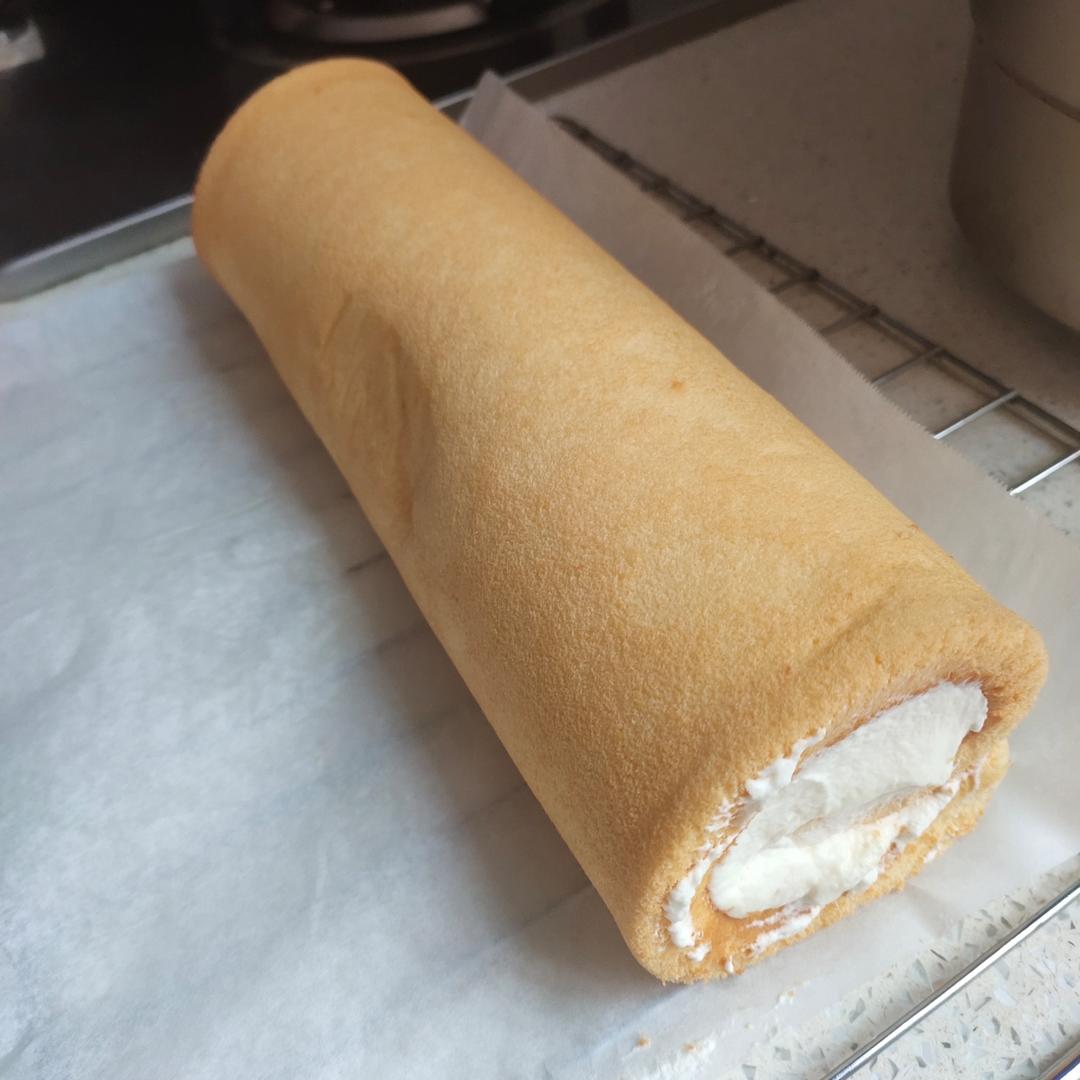 卷不裂｜奶油蛋糕卷（瑞士卷）