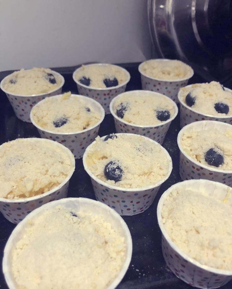 PH大师的金宝顶蓝莓马芬