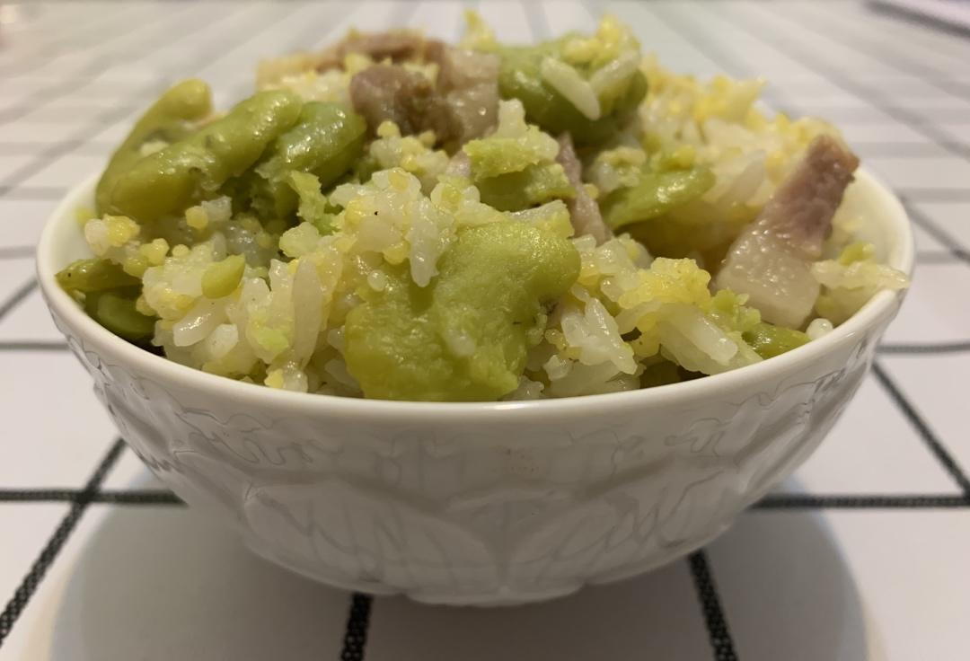豆瓣咸肉饭
