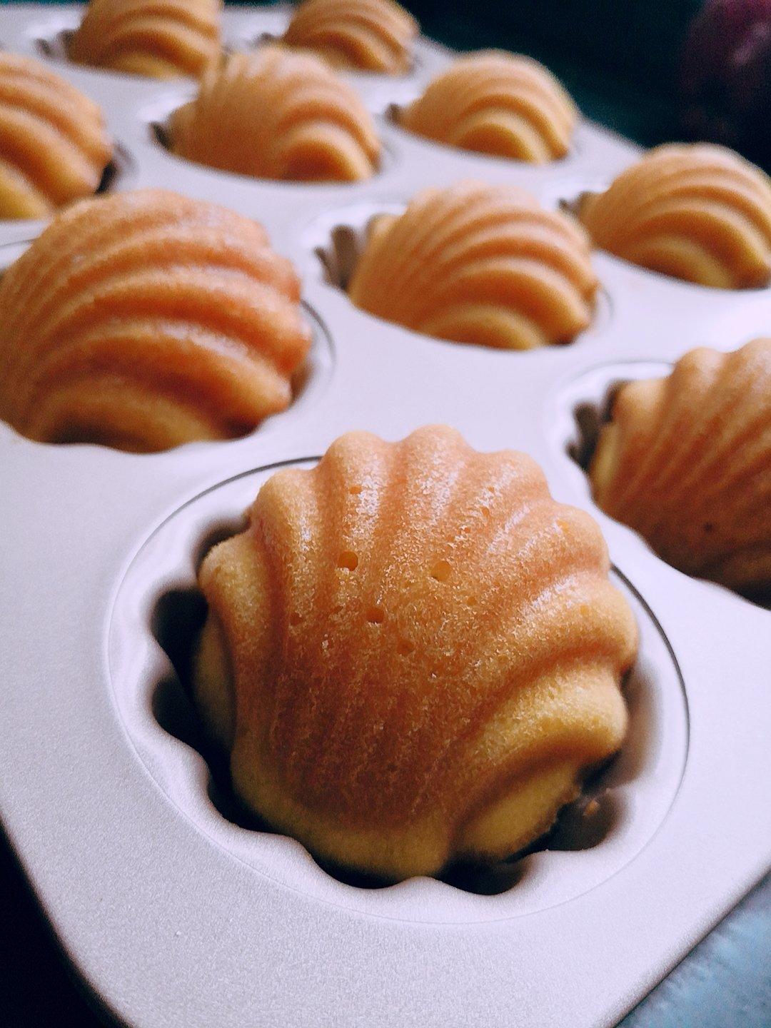 玙贝勒做的柠檬玛德琳