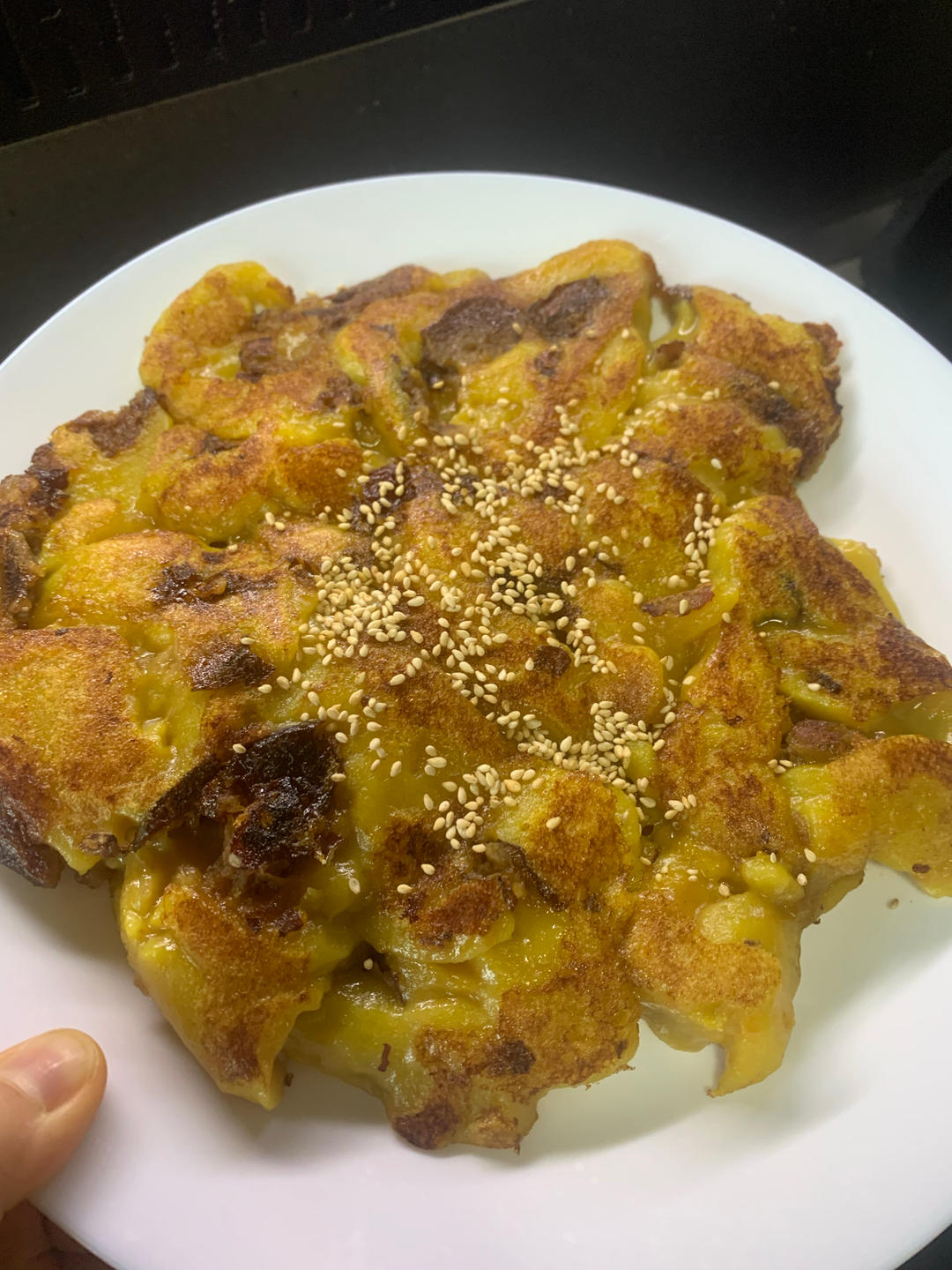香煎粘糕