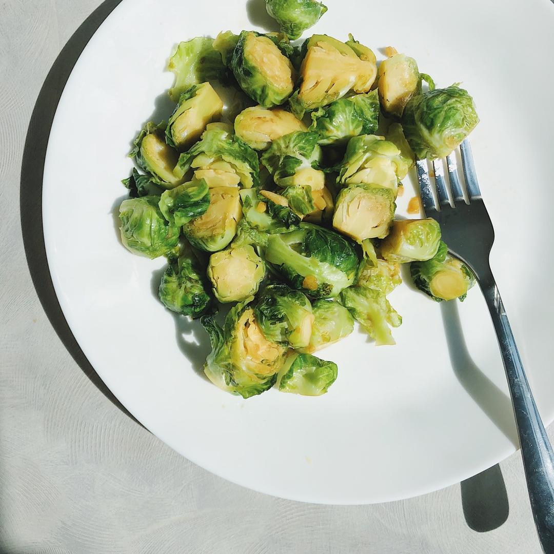 Brussels sprouts 蚝油甘蓝