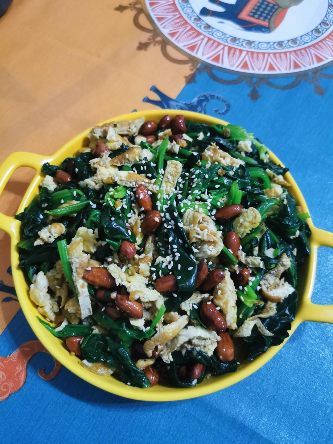 健康低脂凉拌菜—菠菜可以这样吃