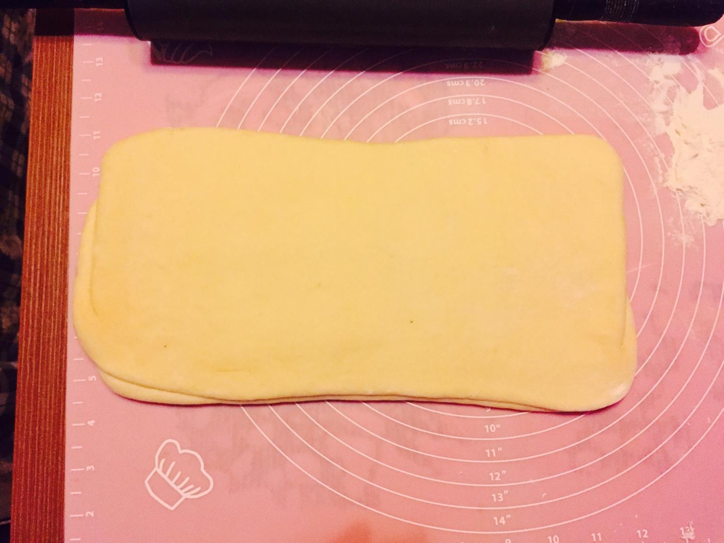 金砖（丹麦吐司原味+奶酪）的做法 步骤11