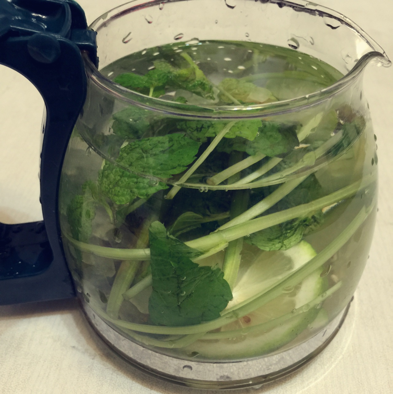 青柠薄荷茶