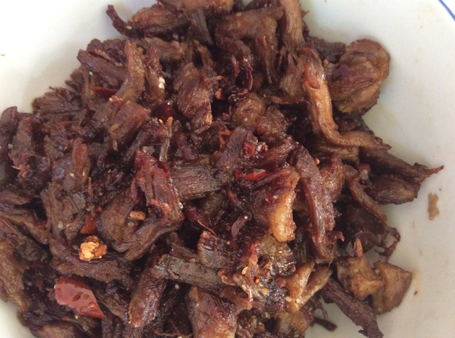 手丝撕麻辣牛肉丝