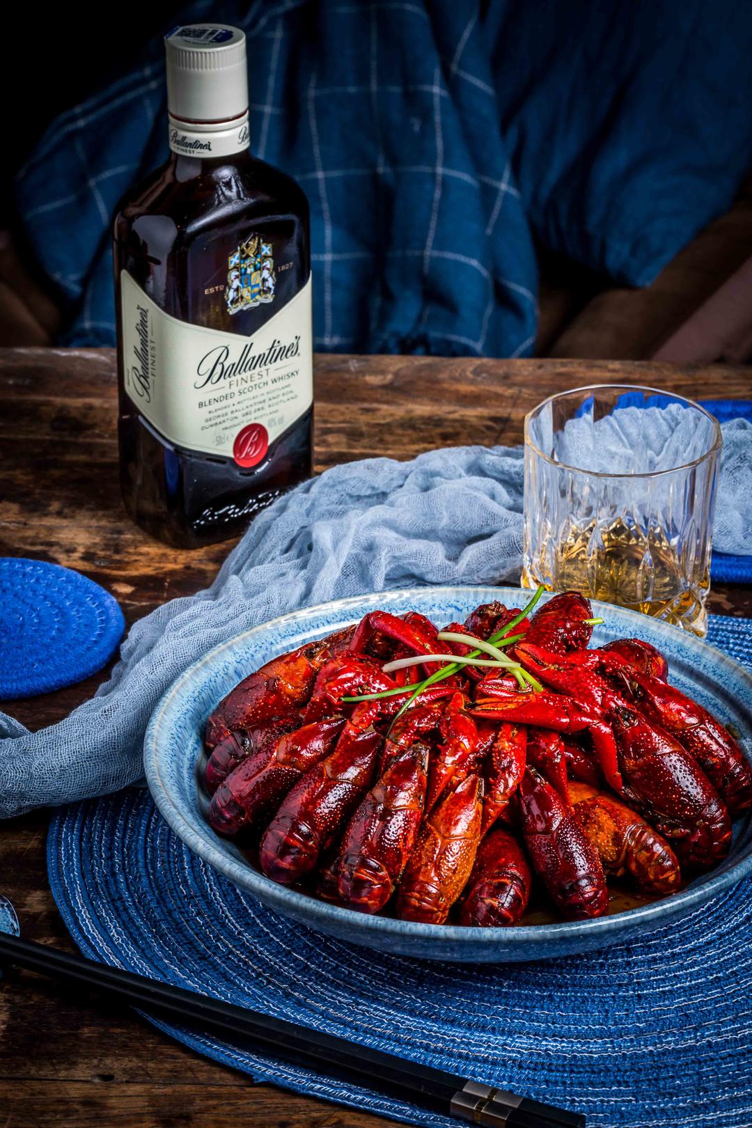 威士忌火爆小龙虾