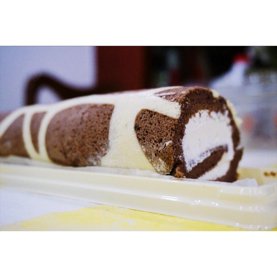 超萌长颈鹿蛋糕卷