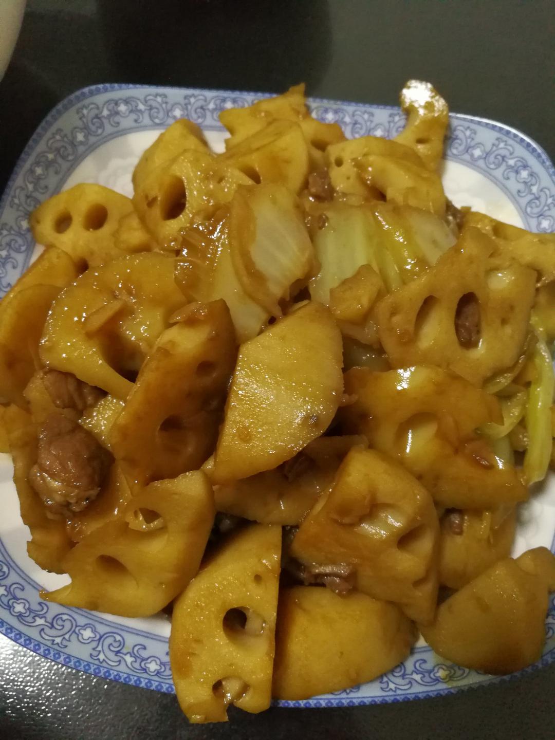 糖醋藕丁