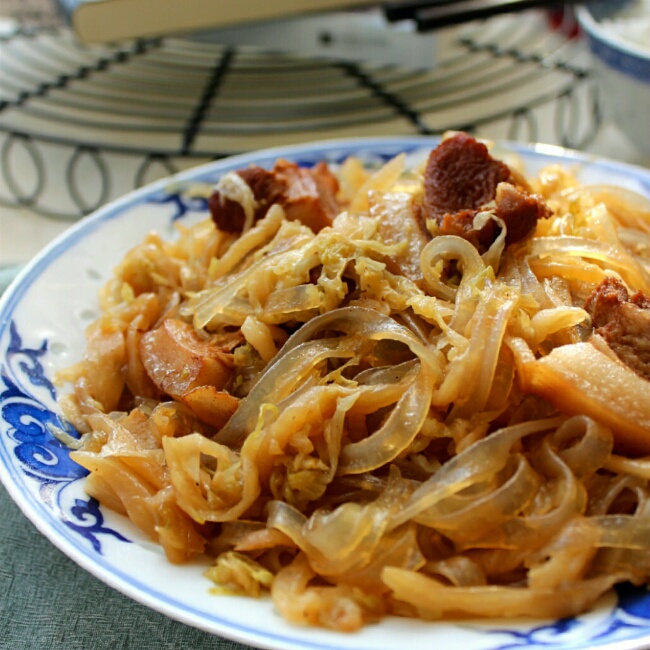 酸菜猪肉炖粉条