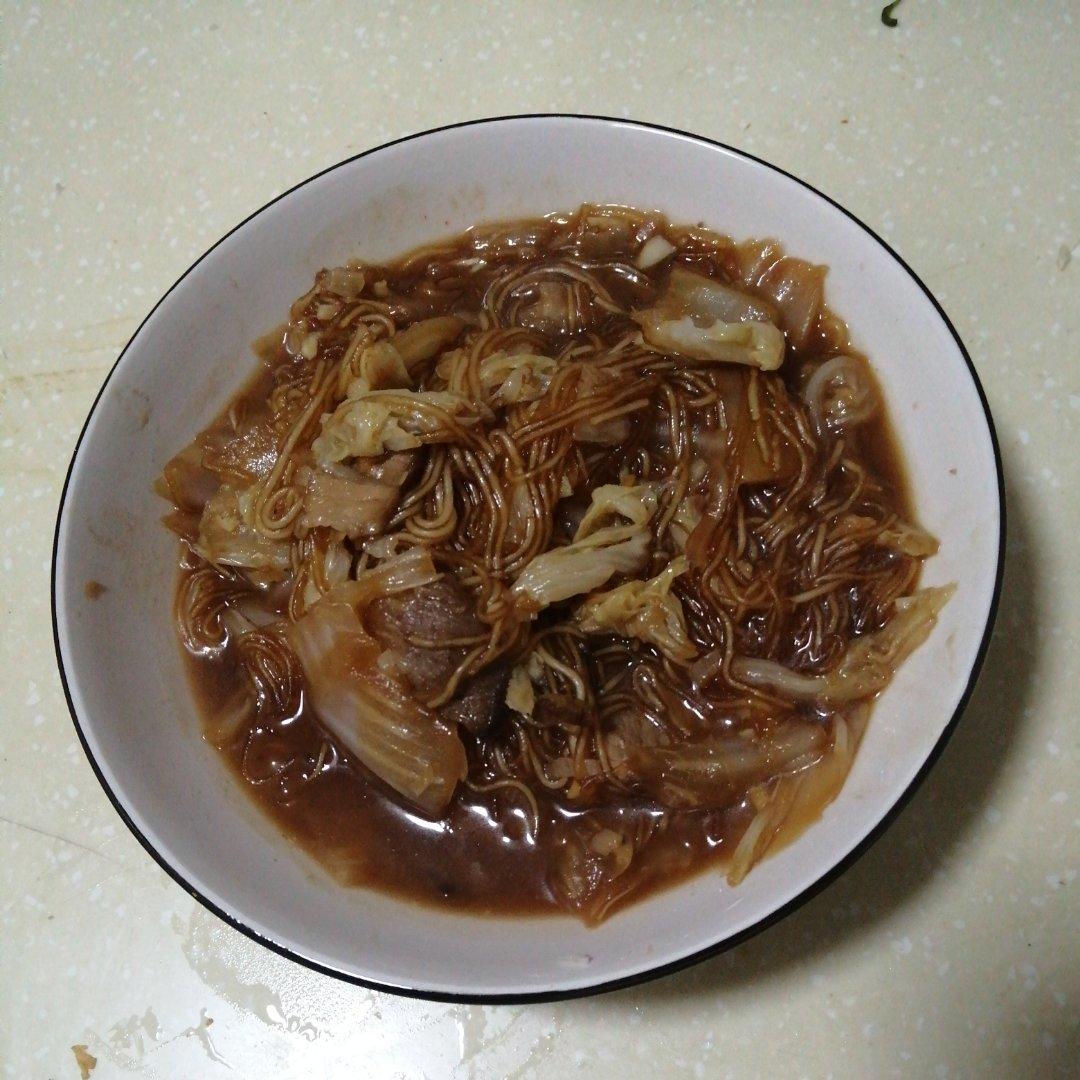地道东北猪肉白菜炖粉条