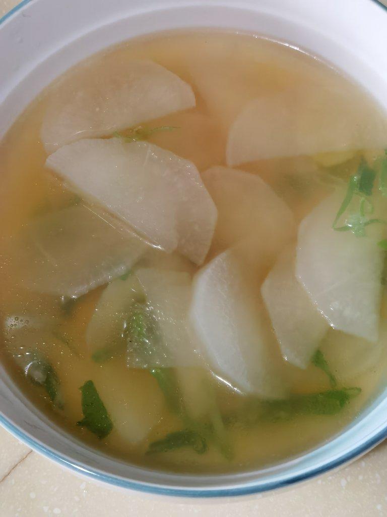 sunny1216做的养生白萝卜汤