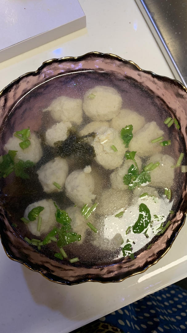 冬瓜鸡胸肉丸子汤