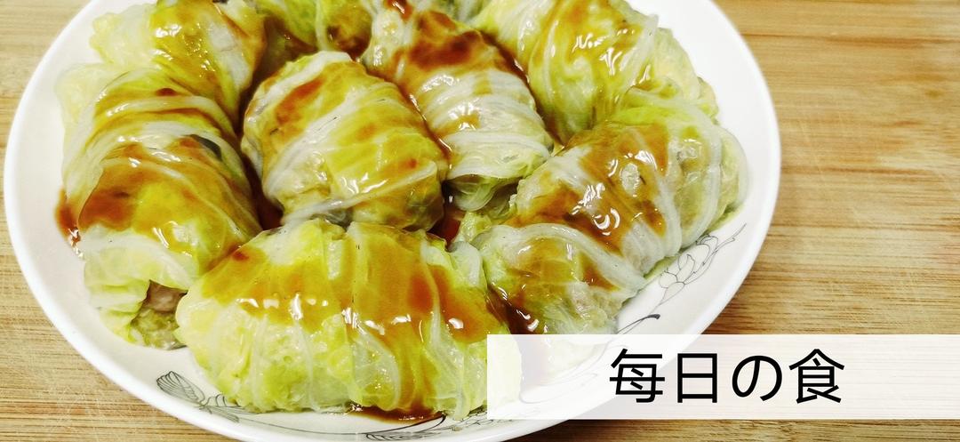 肉酿白菜卷