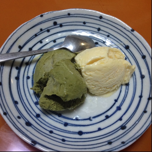 浓醇抹茶冰淇淋