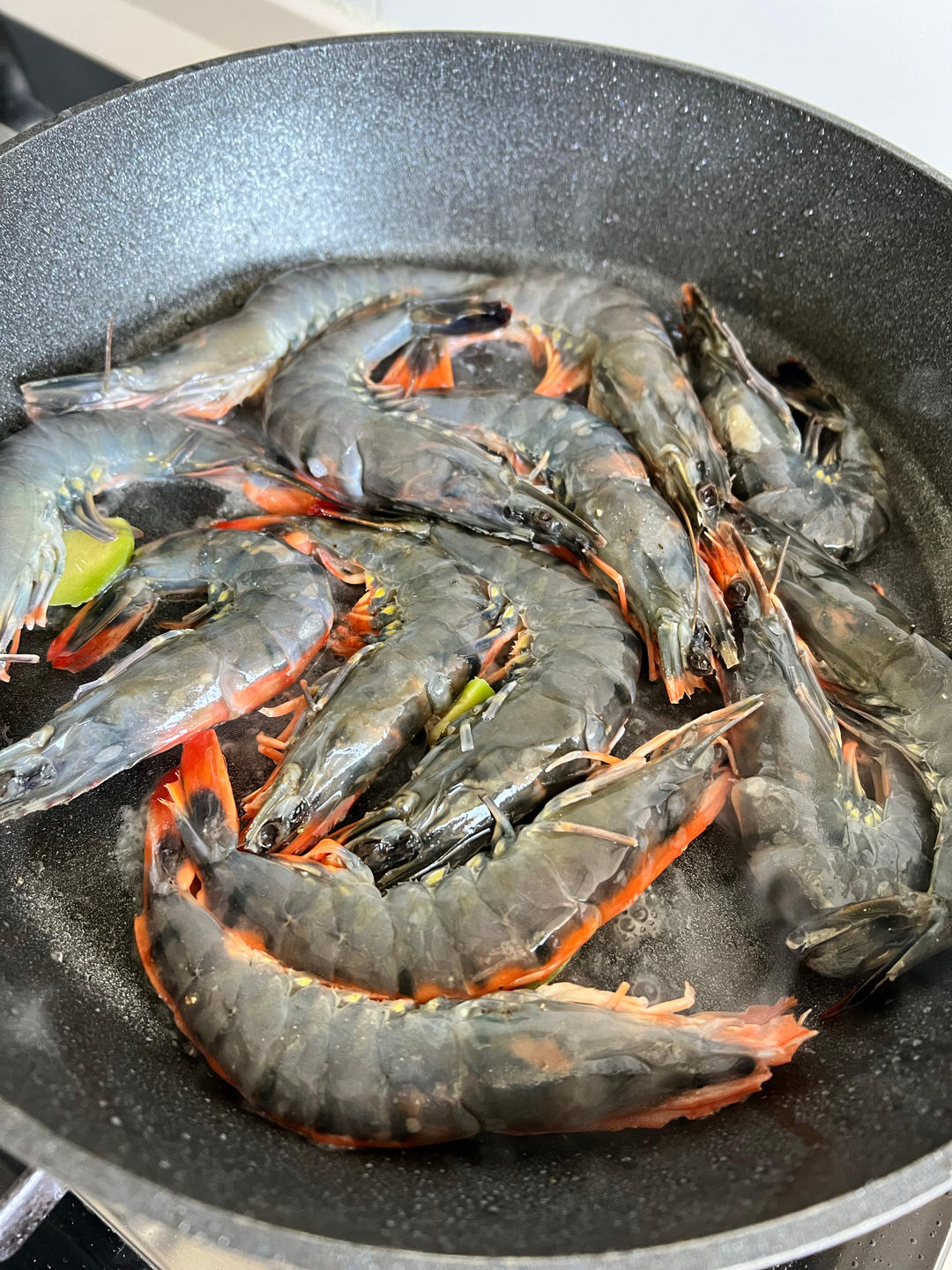 零失败的烧黑虎虾