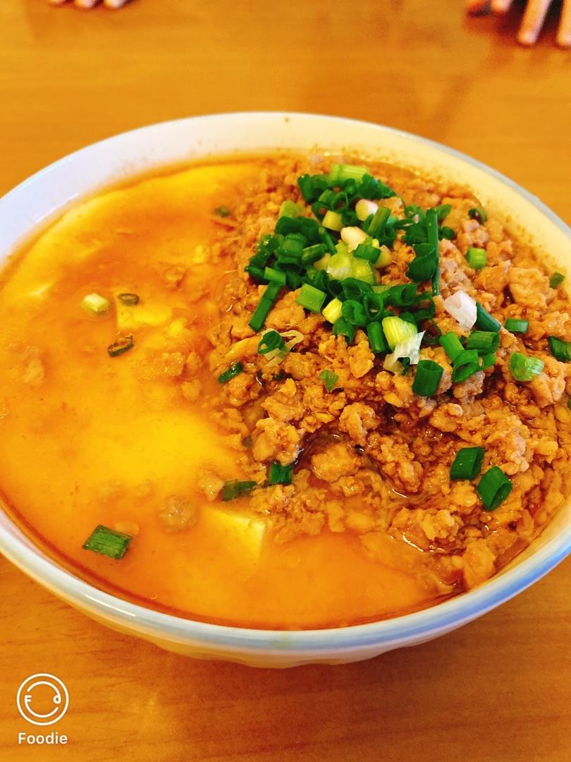 肉末豆腐蒸蛋