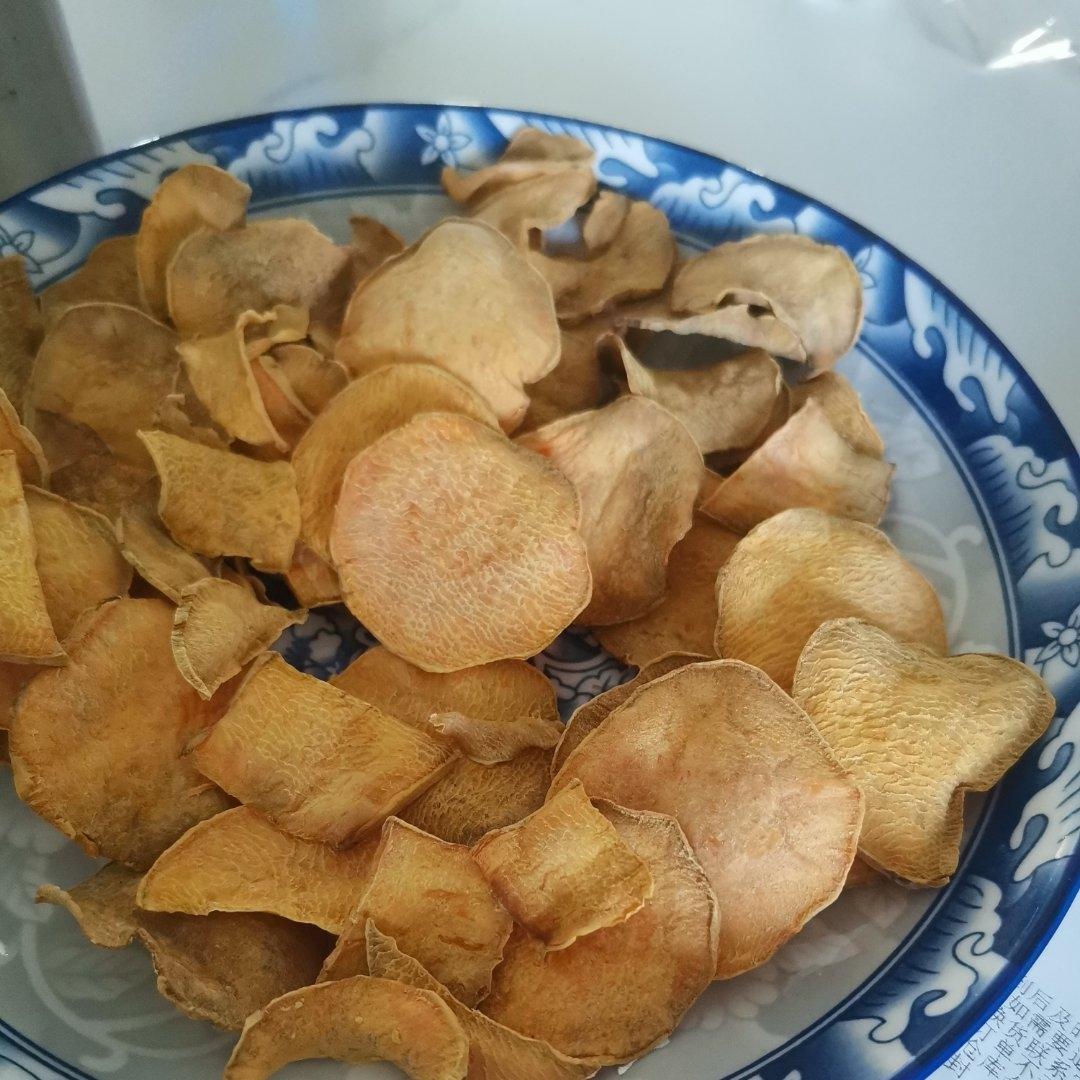 无油红薯脆片，空气炸锅版，纯红薯无添加，减脂期零食