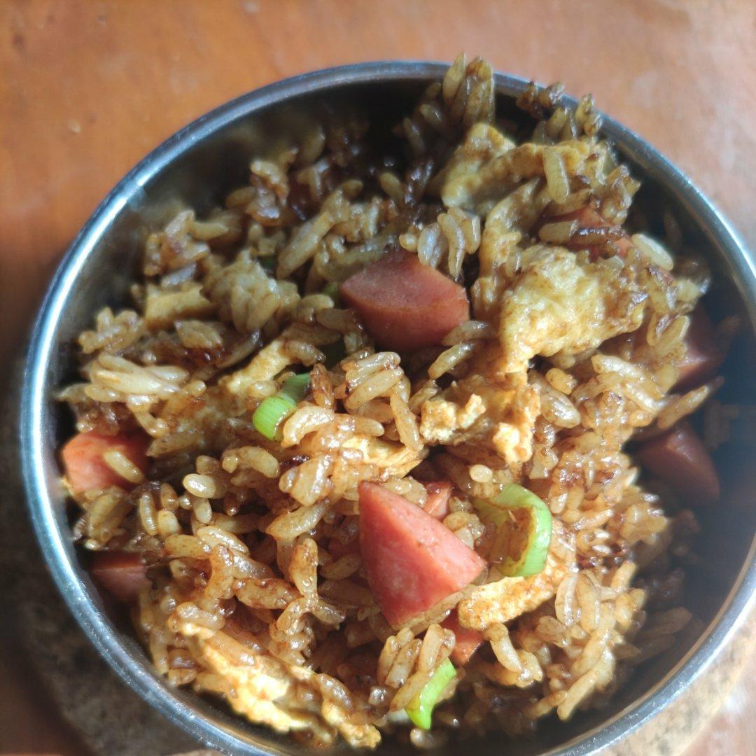 酱油炒饭(超级简单)