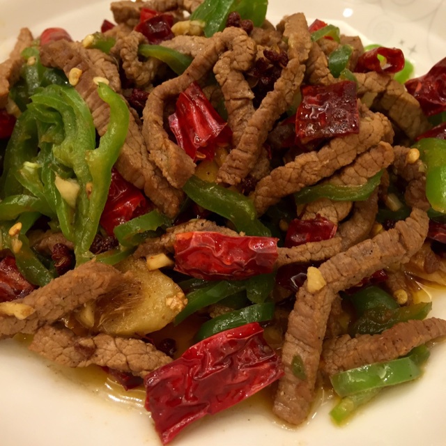 小炒牛肉