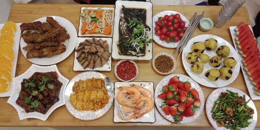 我家的美味晚餐