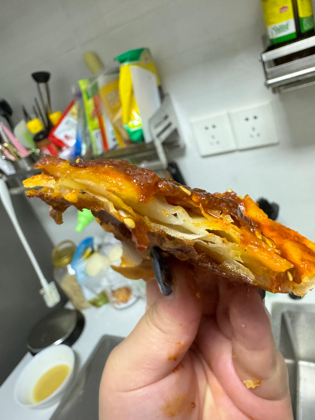 完爆路边摊❗️一学就会的酱香饼❗️好吃到爆炸💥