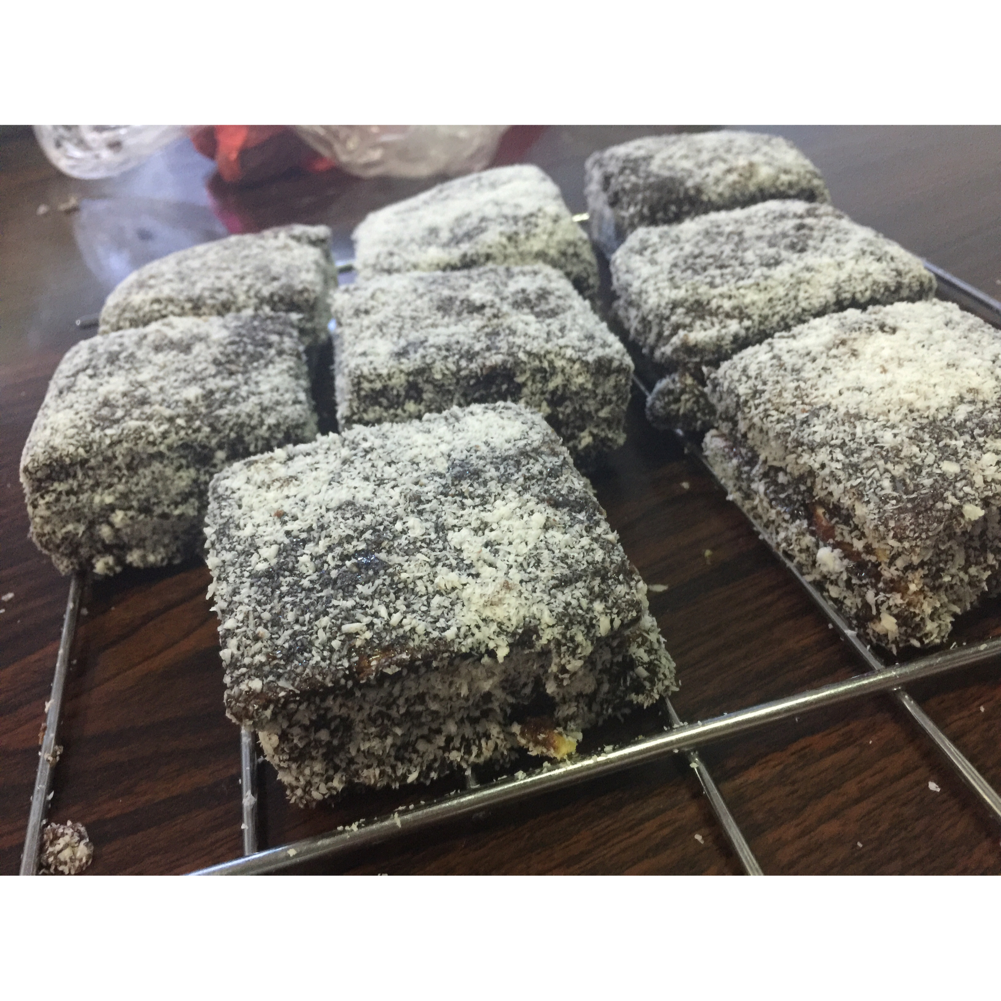 澳洲莱明顿蛋糕 Lamington