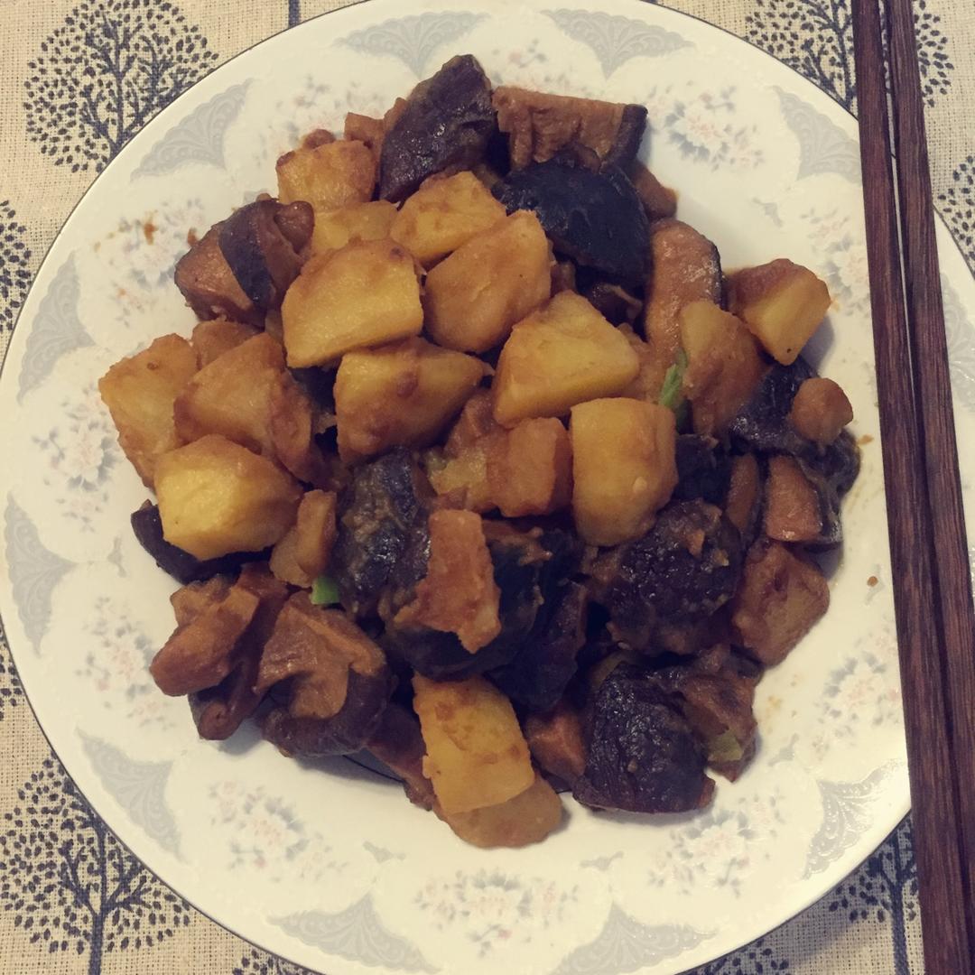 香菇土豆
