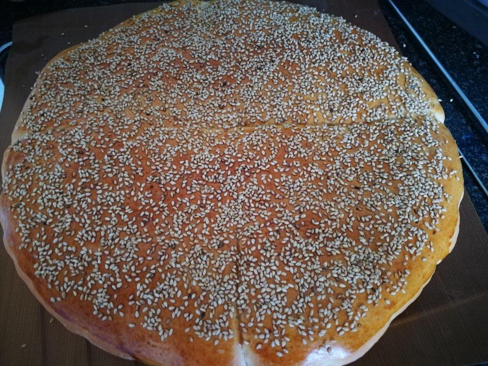 向日葵豆沙面包
