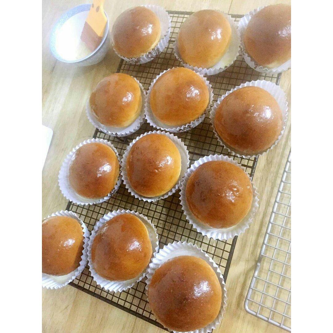 香甜松软的香蕉餐包