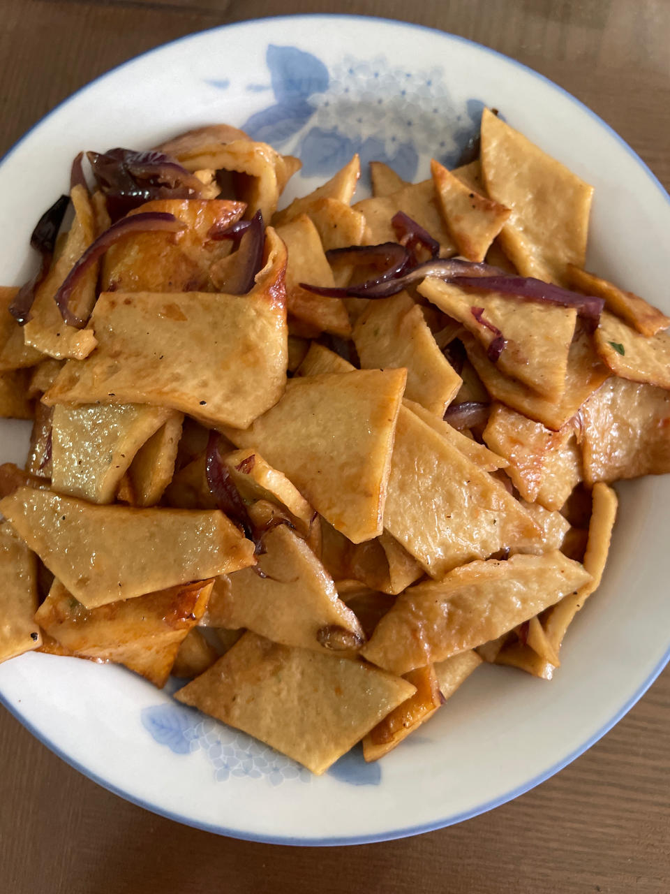 韩国小菜炒鱼饼