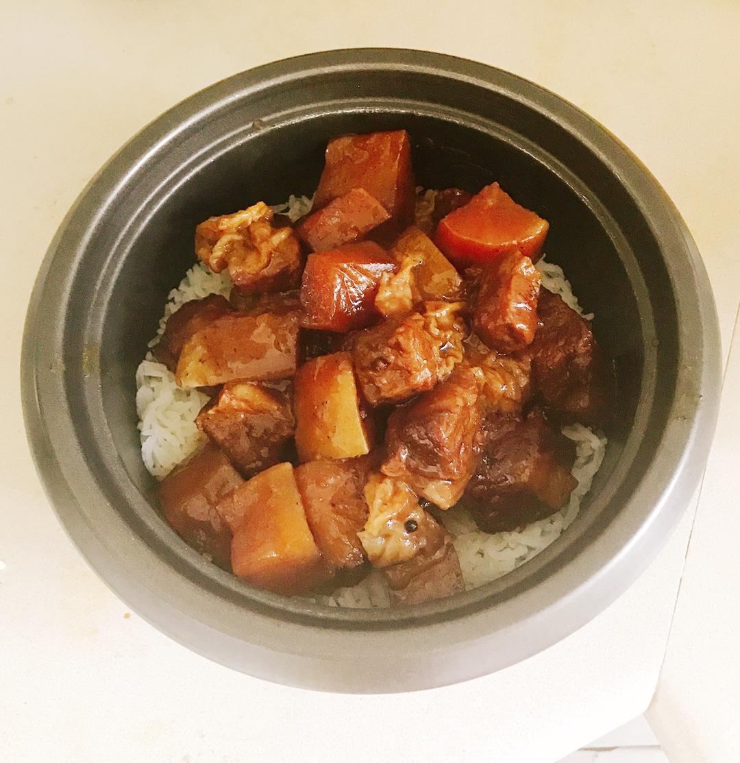 萝卜炖牛腩