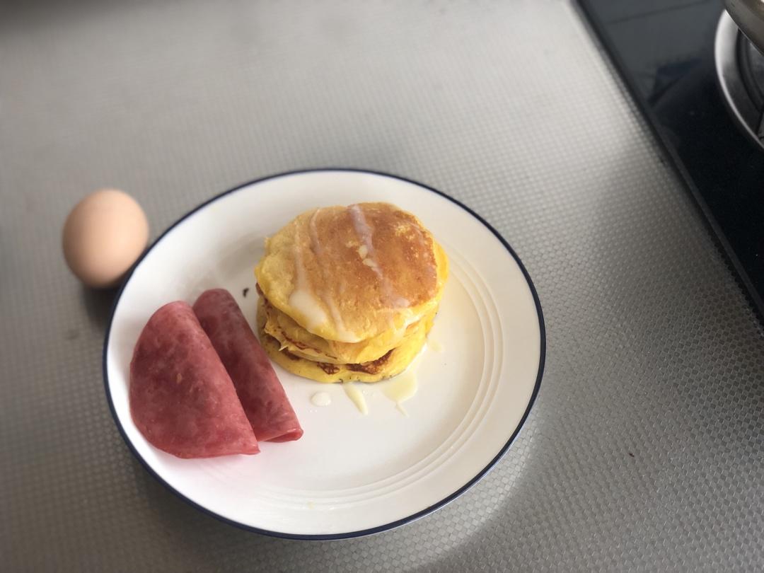 简单快手的软香松饼