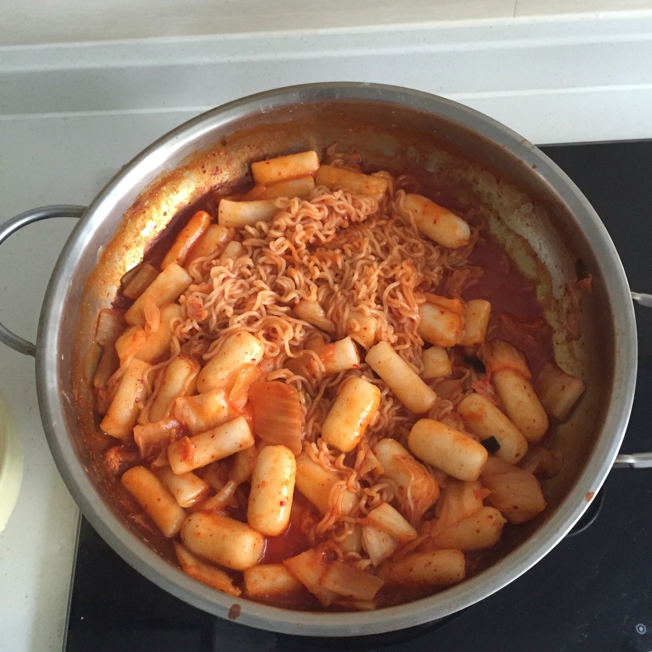 正宗韩国泡菜年糕方便面