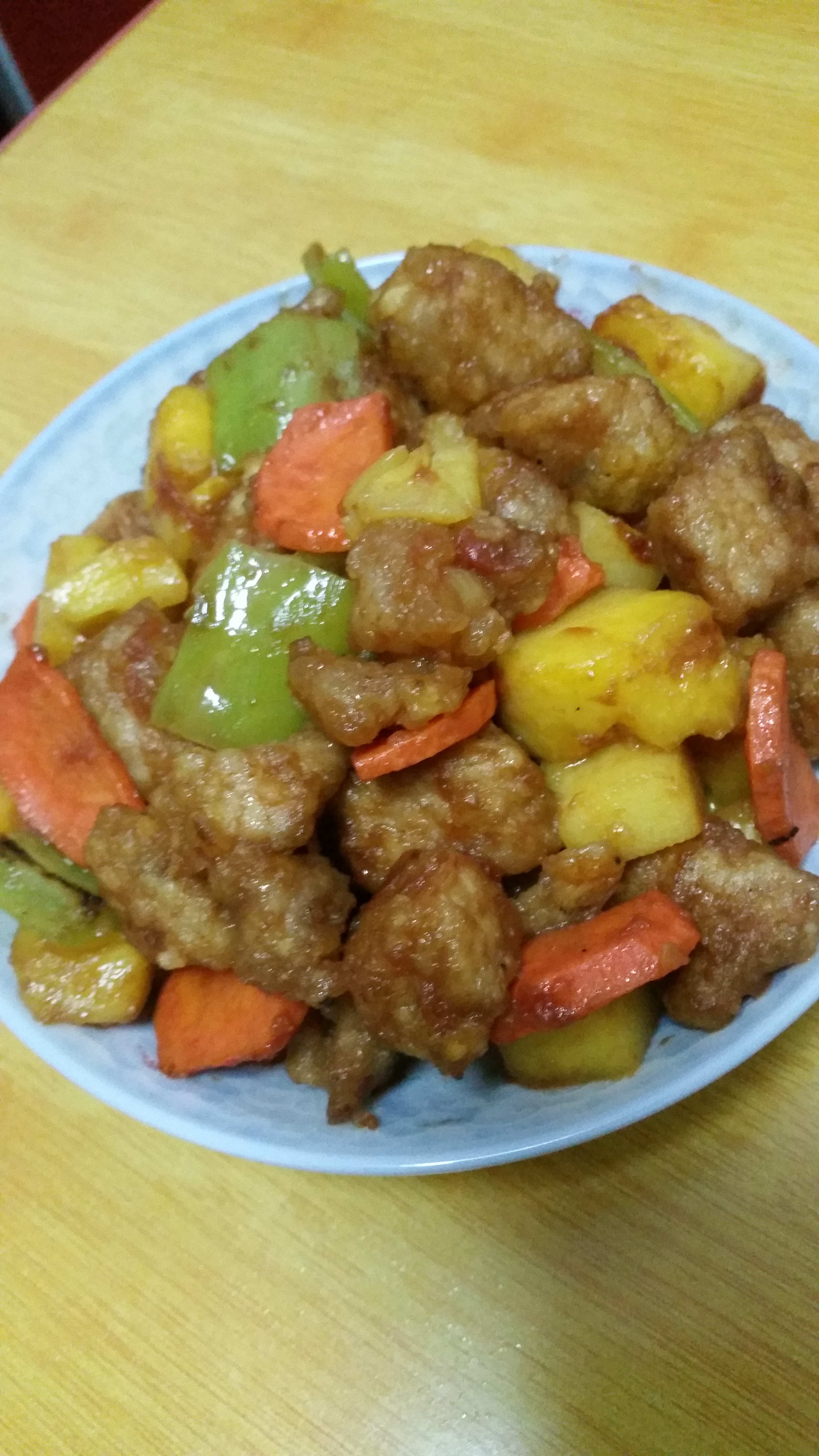 私房菠萝咕噜肉