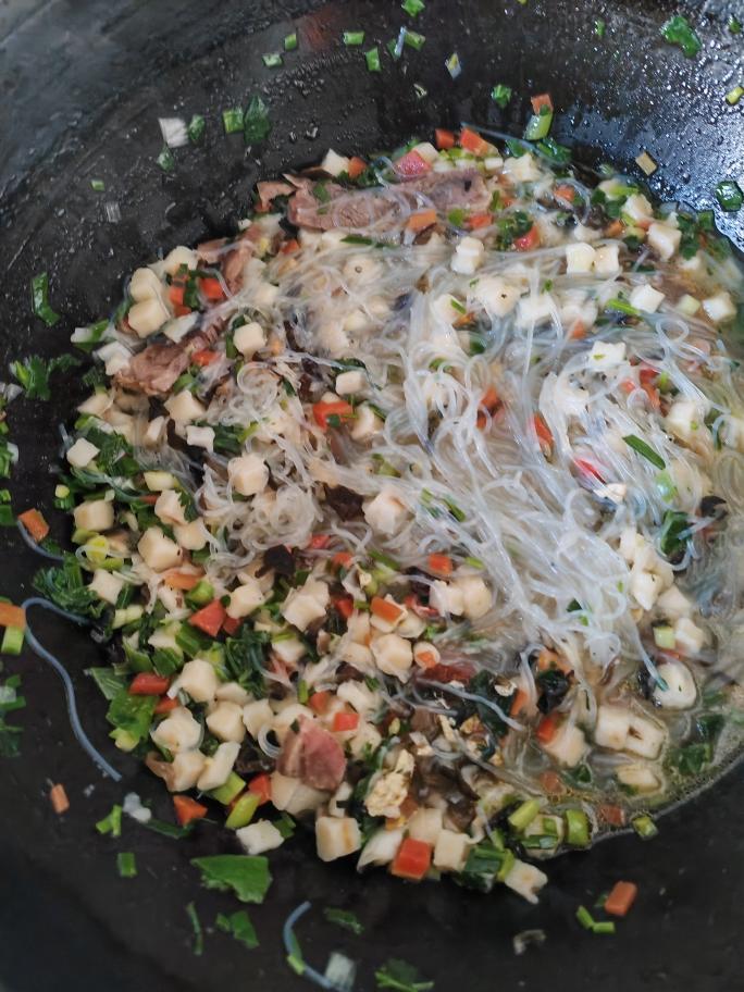 三鲜煮馍【低配版】