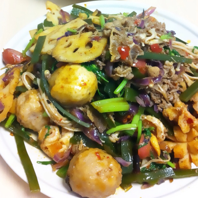 简易版麻辣香锅