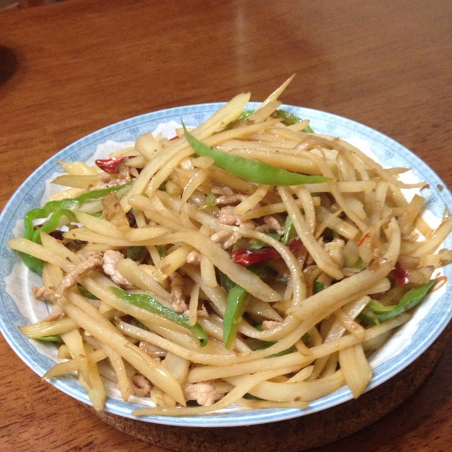 青椒土豆丝