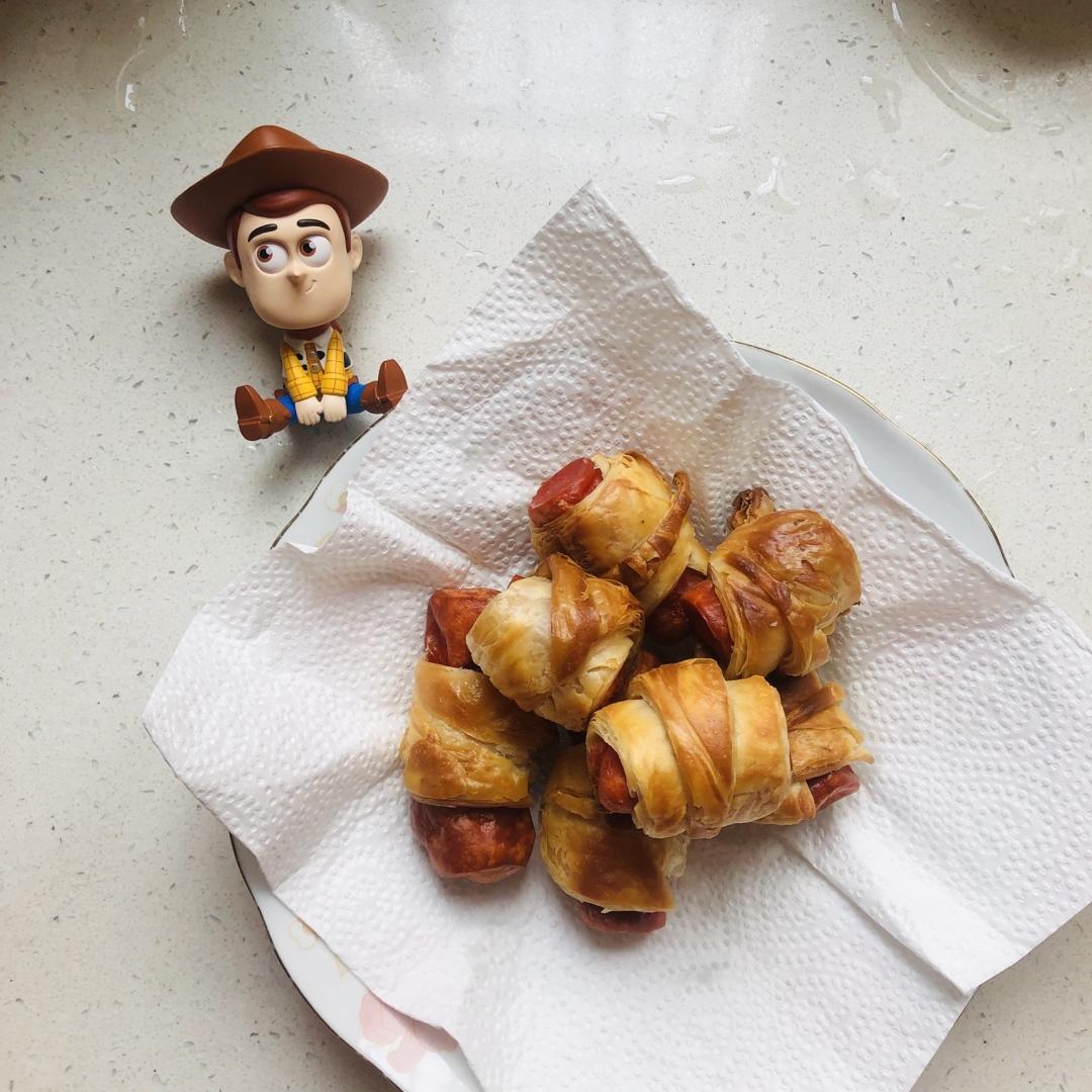 手抓饼热狗