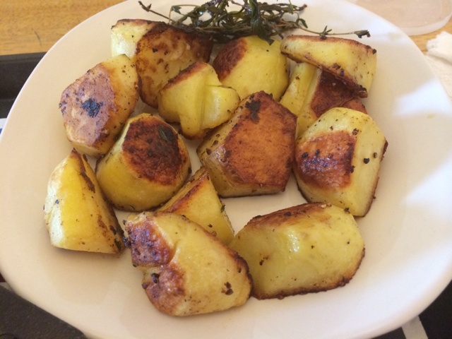 英国菜之放荡烤土豆fondant potato