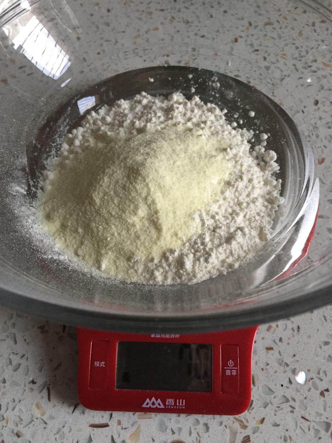 纯奶手撕吐司的做法 步骤1