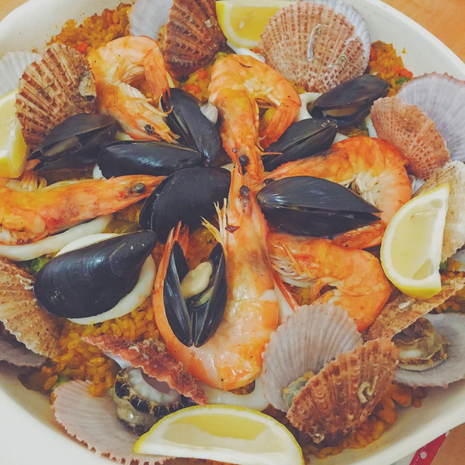 正宗paella 西班牙海鲜饭