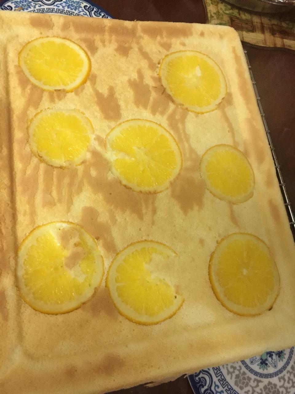 橙香蛋糕卷
