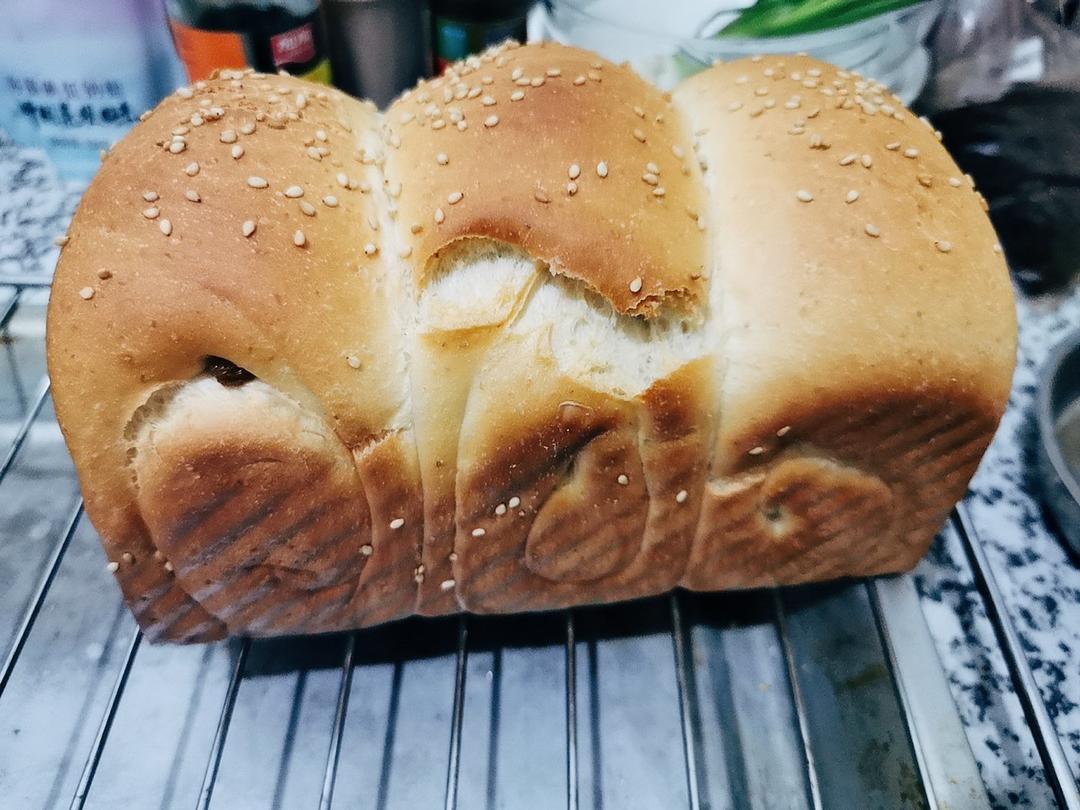 夺命软吐司(๑´ڡ`๑)超软拉丝极速方便的一次发酵吐司