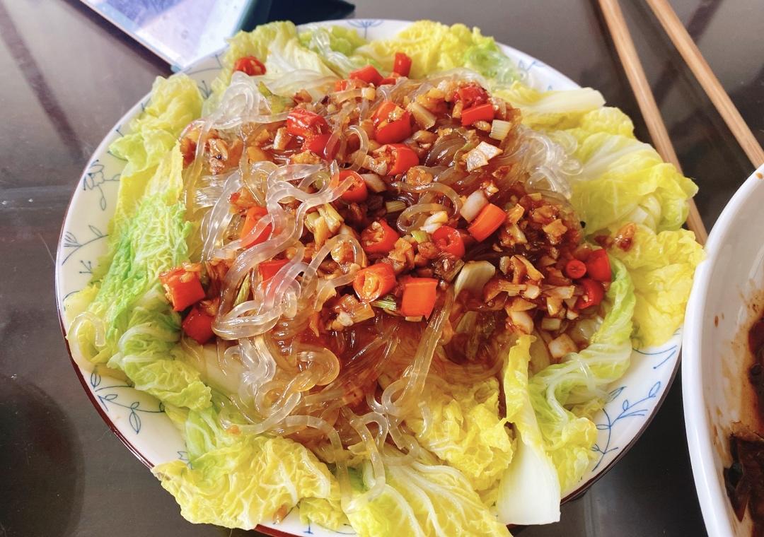 蒜蓉粉丝娃娃菜