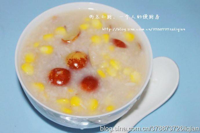 鲜枣玉米粥
